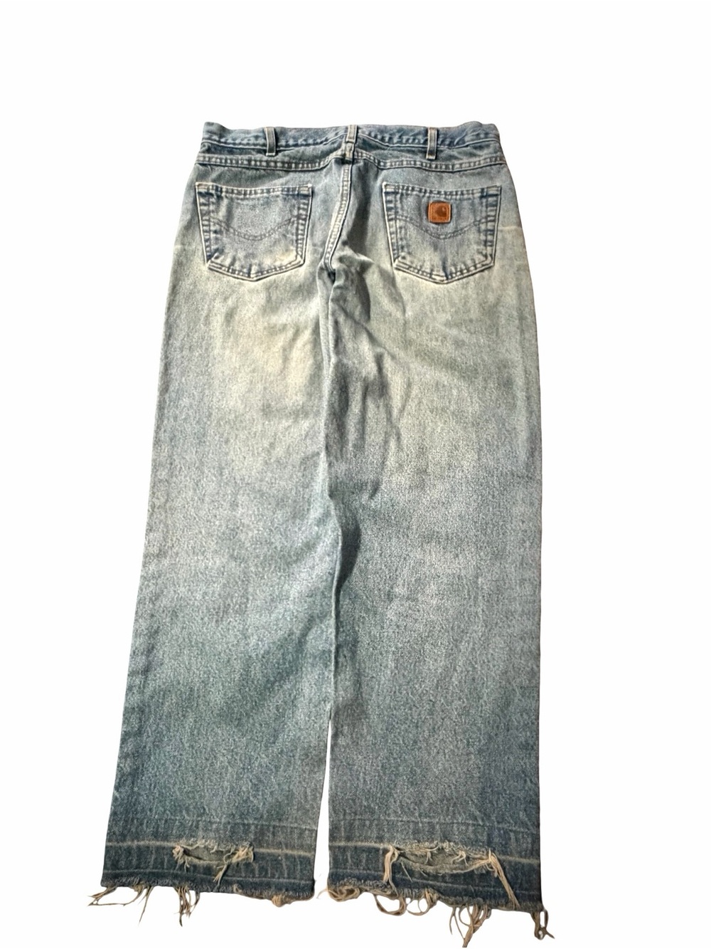 Carhartt 1990s Distressed Denim Jeans Size 34 Straight Leg